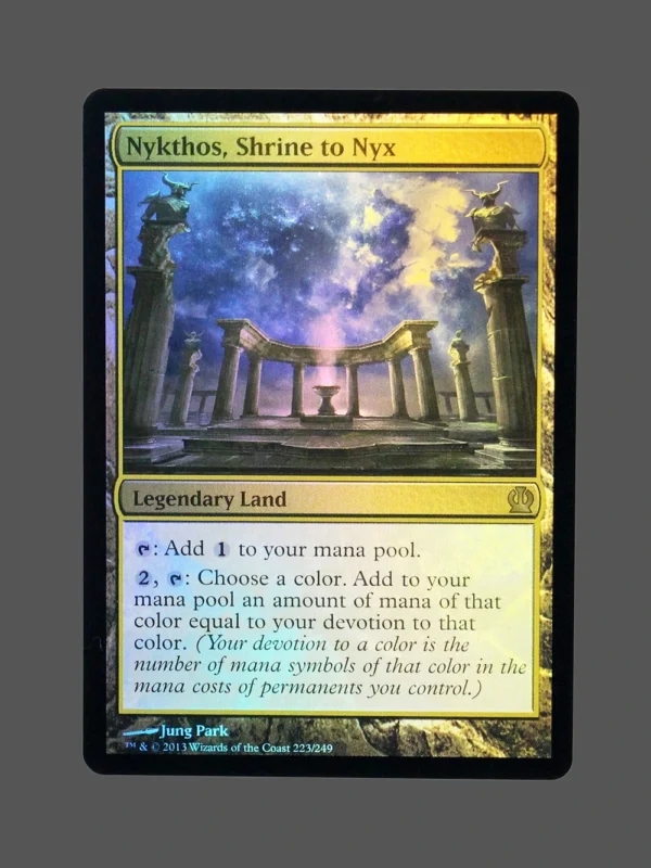 Nykthos, Shrine to Nyx Foil MTG Proxy | Theros