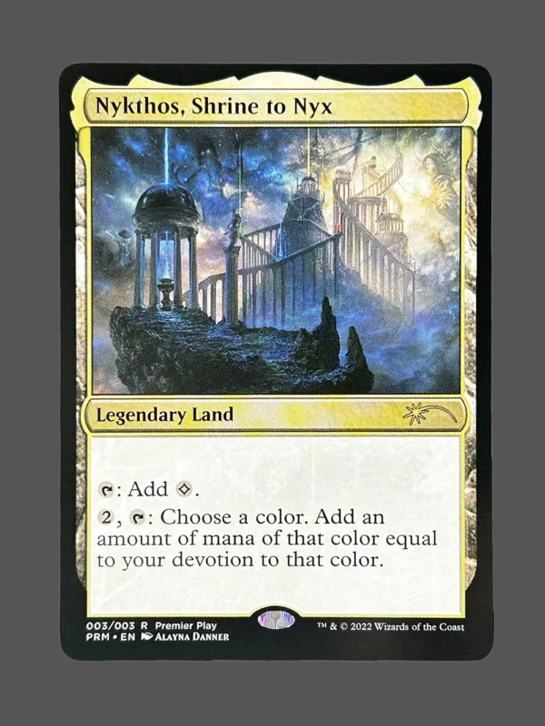 Nykthos, Shrine to Nyx Holo MTG Proxy | Premier Play