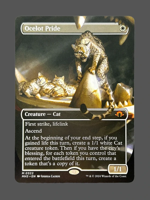 Ocelot Pride Holo MTG Proxy | March of the Machine