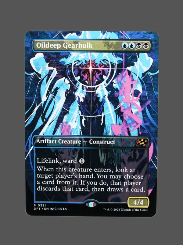 Oildeep Gearhulk Holo MTG Proxy | Dominaria United