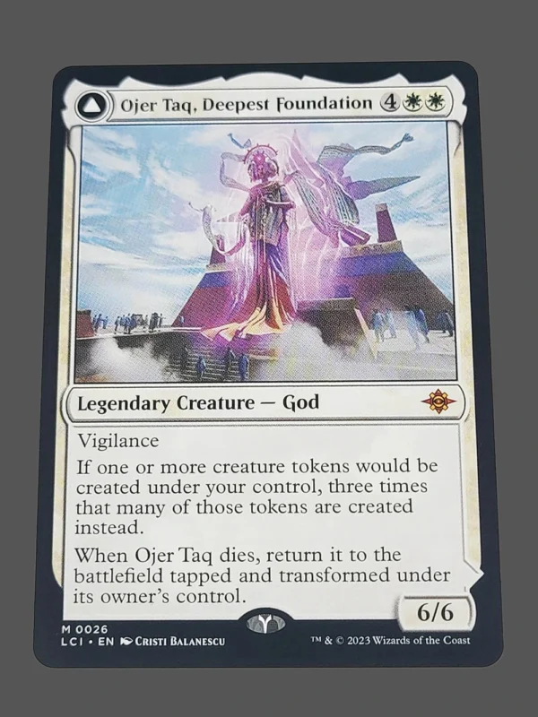 Ojer Taq, Deepest Foundation Holo MTG Proxy | Lost Caverns of Ixalan