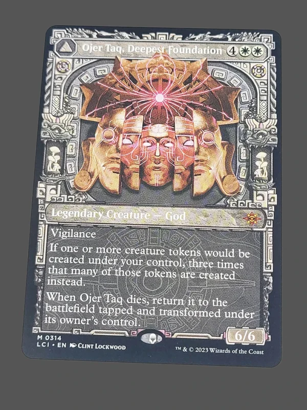 Ojer Taq, Deepest Foundation Holo MTG Proxy | Lost Caverns of Ixalan