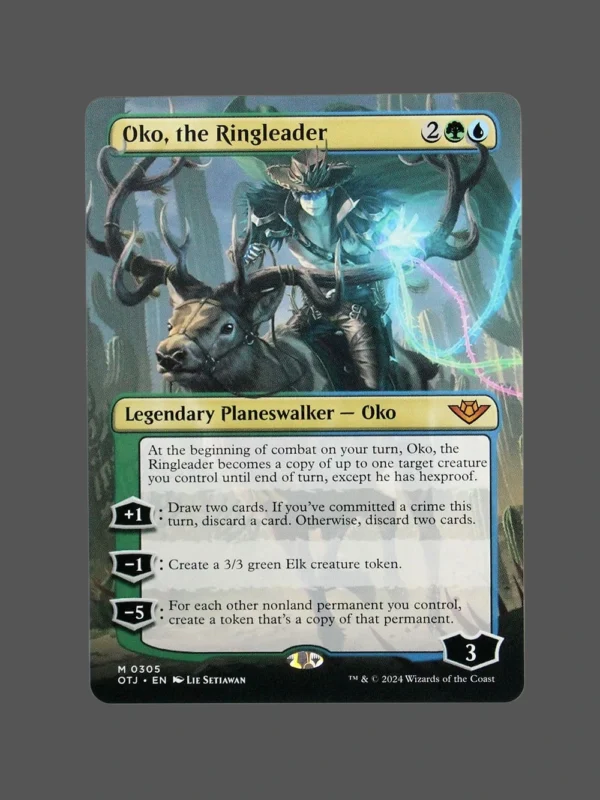 Oko, the Ringleader Holo MTG Proxy | Outlaws of Thunder Junction