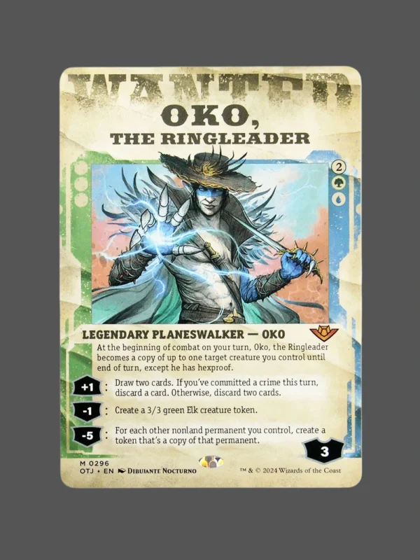Oko, the Ringleader Holo MTG Proxy | Outlaws of Thunder Junction