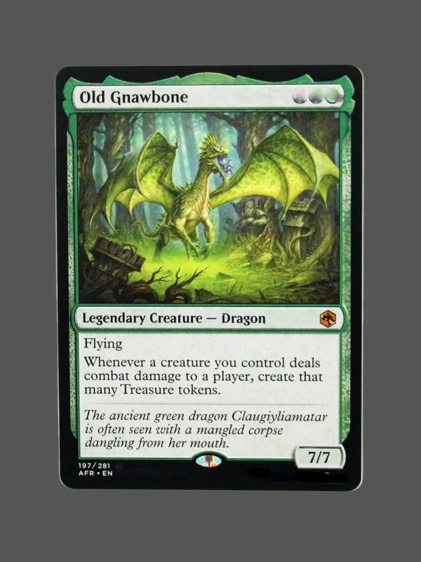 Old Gnawbone Holo MTG Proxy | Adventures in the Forgotten Realms