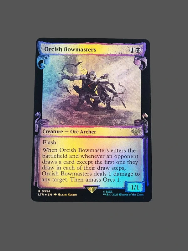 Orcish Bowmasters Foil MTG Proxy | Lord of the Rings: Tales of Middle-earth