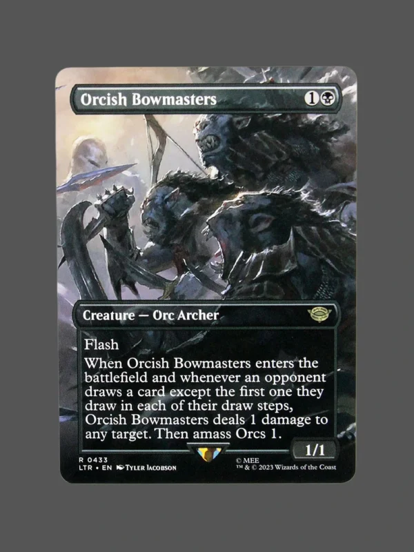 Orcish Bowmasters Holo MTG Proxy | Lord of the Rings