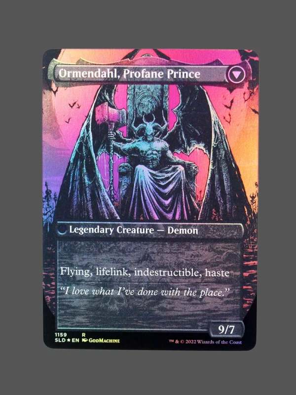 Ormendahl, Profane Prince Foil MTG Proxy | Secret Lair Drop