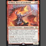 Orthion, Hero of Lavabrink Holo MTG Proxy | March of the Machine