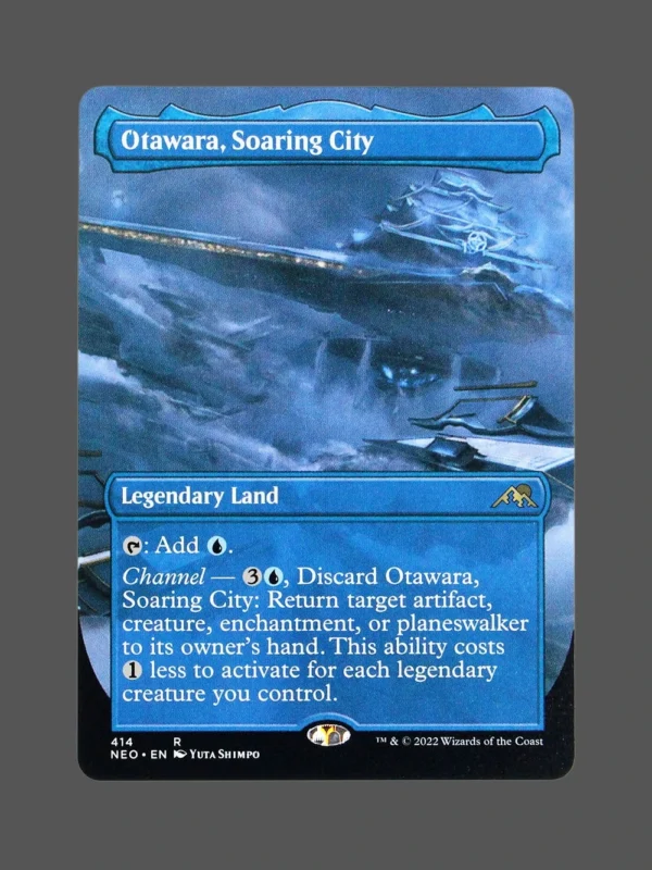 Otawara, Soaring City Holo MTG Proxy | Neon Dynasty
