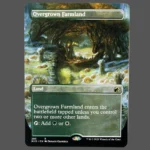 Overgrown Farmland Holo MTG Proxy | Midnight Hunt