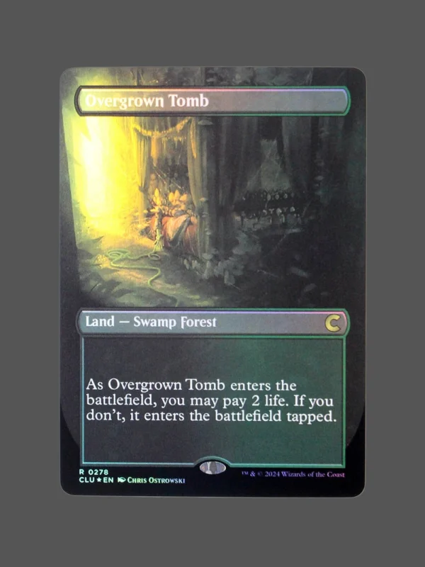 Overgrown Tomb Foil MTG Proxy | Clue