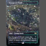 Overgrown Tomb Galaxy Foil MTG Proxy | Unfinity