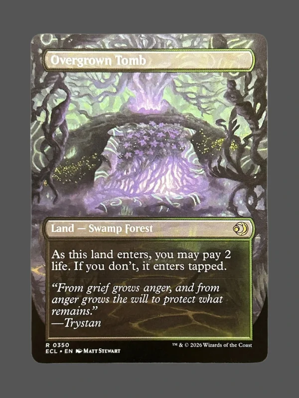 Overgrown Tomb Holo MTG Proxy | Eldritch Moon
