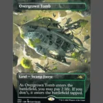 Overgrown Tomb Holo MTG Proxy | Unfinity