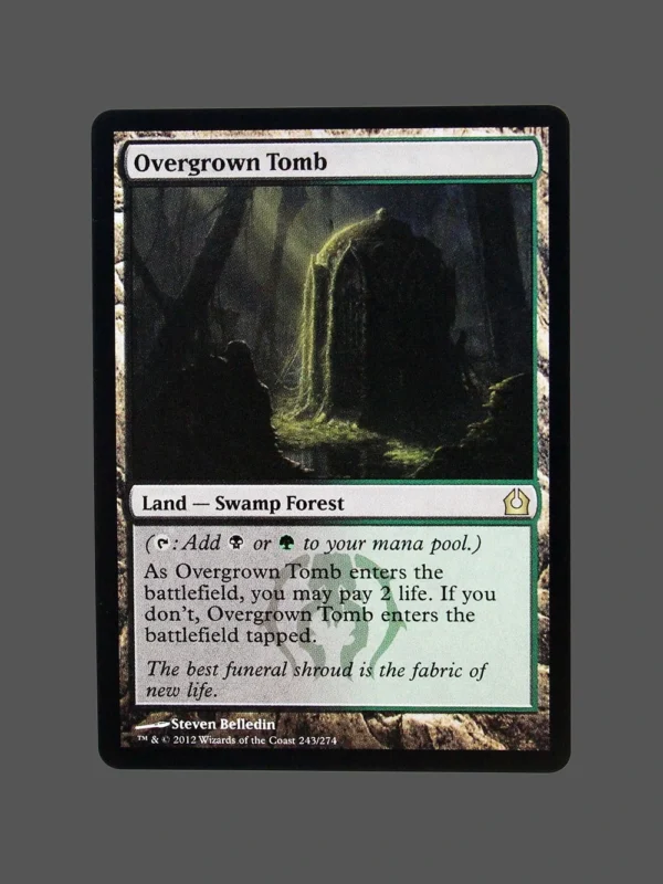 Overgrown Tomb Regular MTG Proxy | Magic 2013