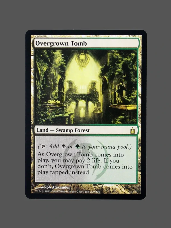 Overgrown Tomb Regular MTG Proxy | Ninth Edition