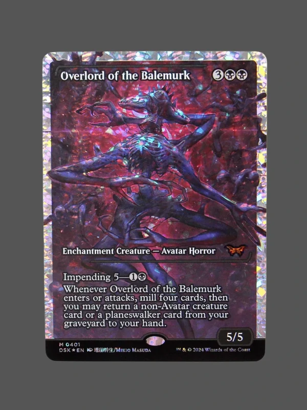 Overlord of the Balemurk Fracture Foil MTG Proxy | Dominaria United