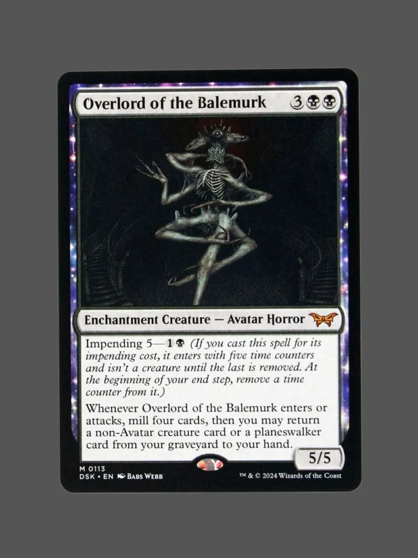 Overlord of the Balemurk Holo MTG Proxy | Dominaria United