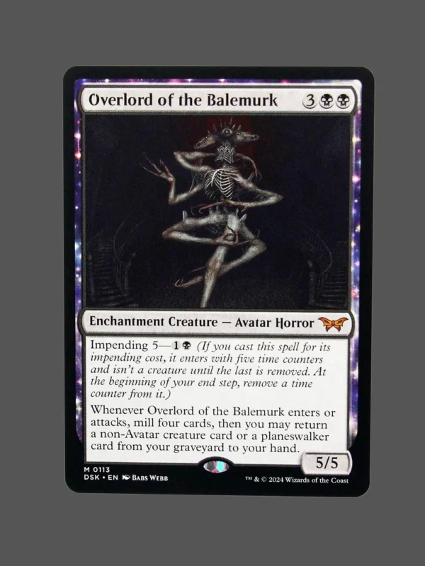 Overlord of the Balemurk Holo MTG Proxy | Dominaria United