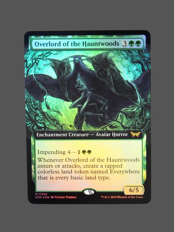 Overlord of the Hauntwoods Foil MTG Proxy | Dominaria United