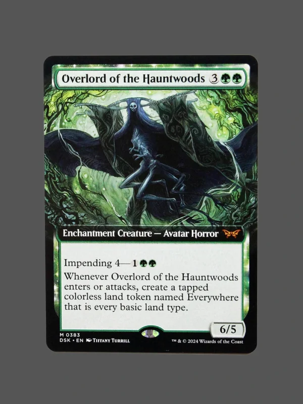 Overlord of the Hauntwoods Holo MTG Proxy | Dominaria United