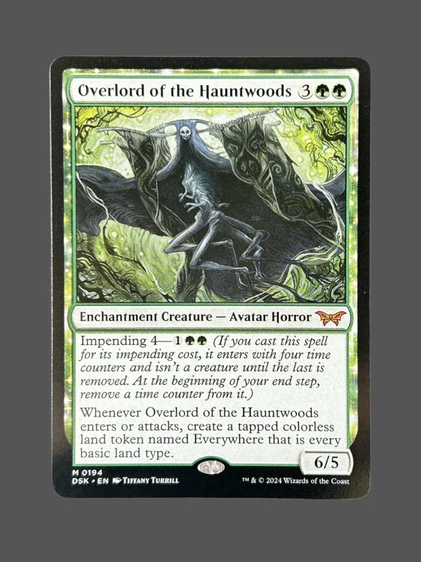 Overlord of the Hauntwoods Holo MTG Proxy | Dusk to Dawn