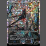 Overlord of the Mistmoors Fracture Foil MTG Proxy | Dominaria United