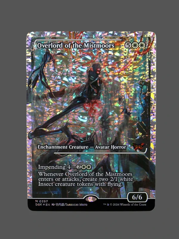 Overlord of the Mistmoors Fracture Foil MTG Proxy | Dominaria United