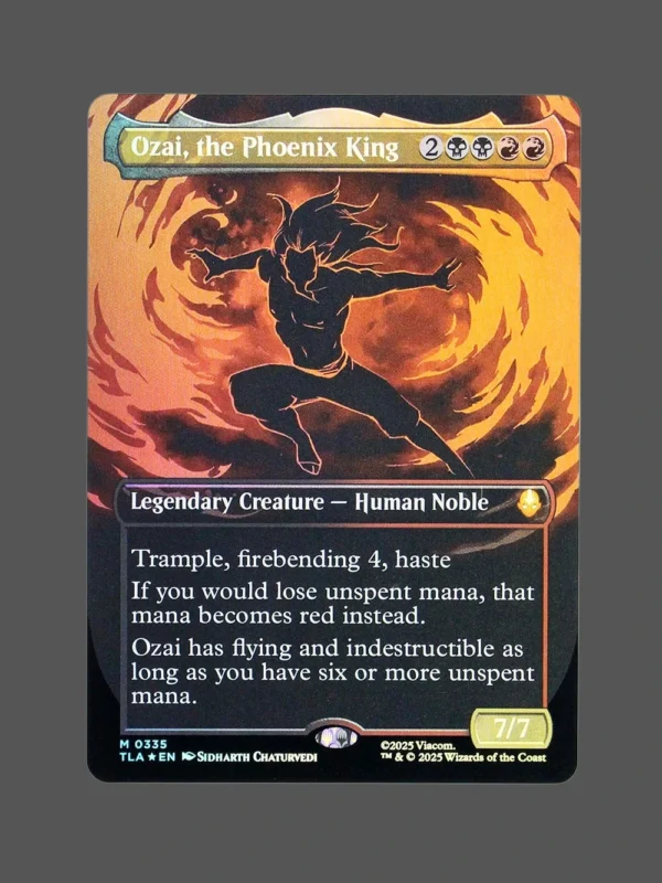 Ozai, the Phoenix King Foil MTG Proxy | The Lost Ancients