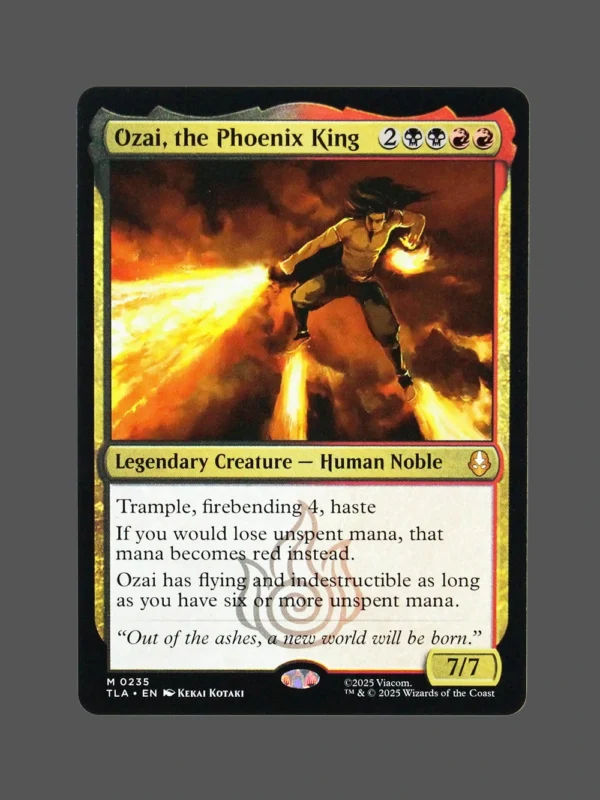 Ozai, the Phoenix King Holo MTG Proxy | The Lost Age