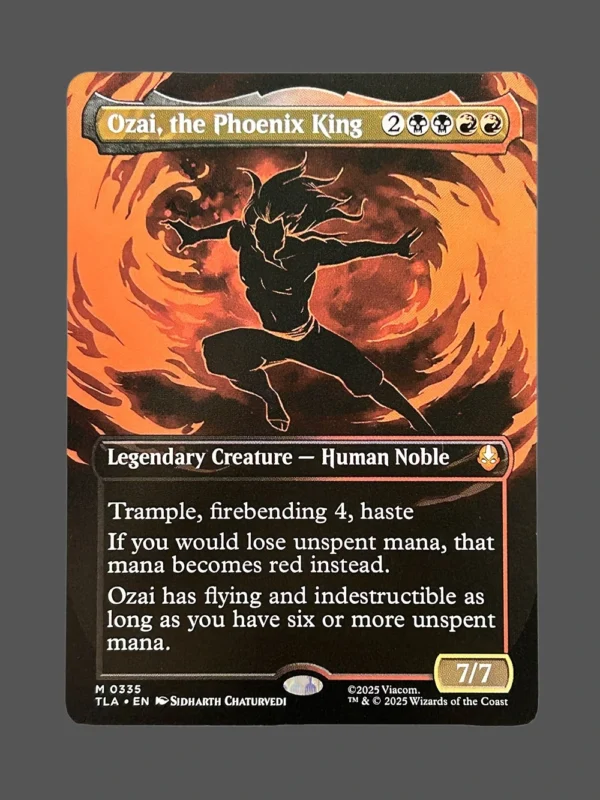 Ozai, the Phoenix King Holo MTG Proxy | The Lost Astral
