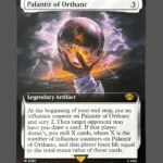 Palantir of Orthanc Holo MTG Proxy | Lord of the Rings