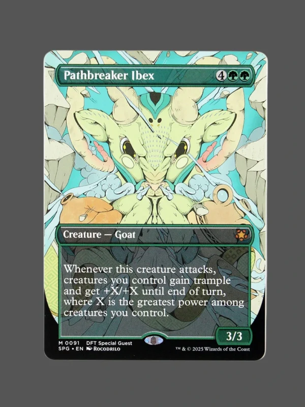 Pathbreaker Ibex Holo MTG Proxy | Special Guest