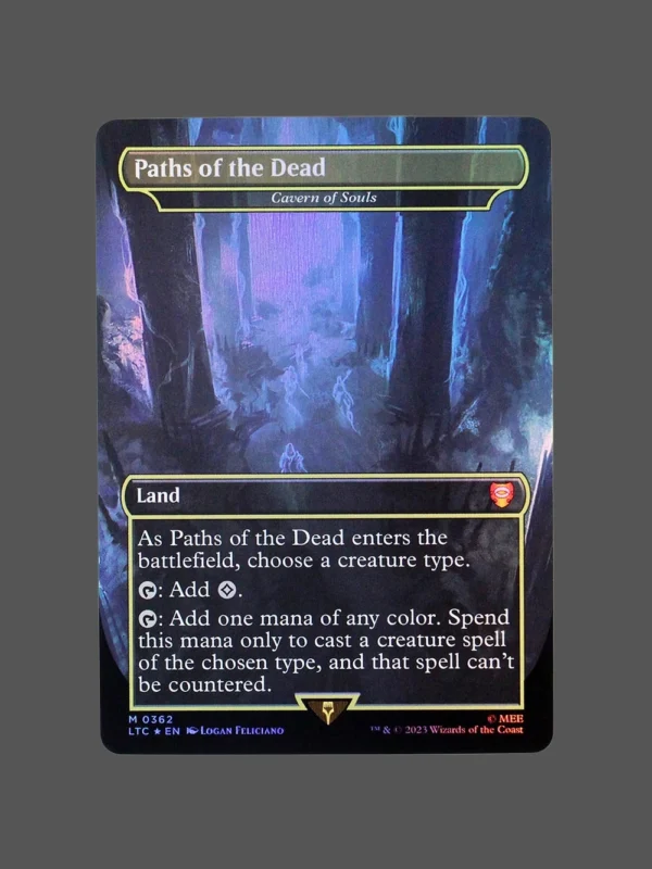 Paths of the Dead Foil MTG Proxy | Cavern of Souls