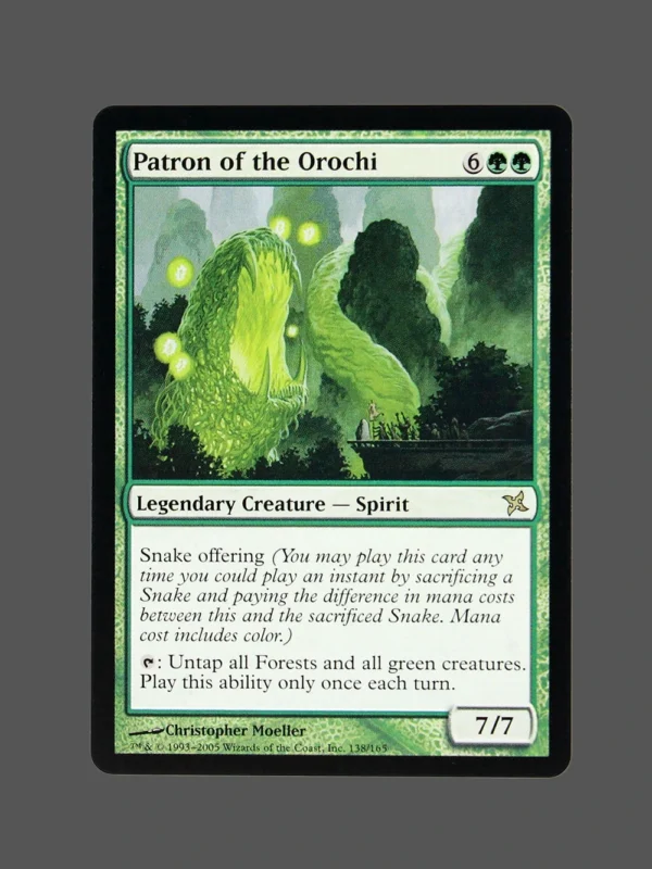Patron of the Orochi Holo MTG Proxy | Champions of Kamigawa