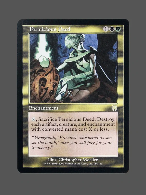 Pernicious Deed Regular MTG Proxy | Urza's Legacy