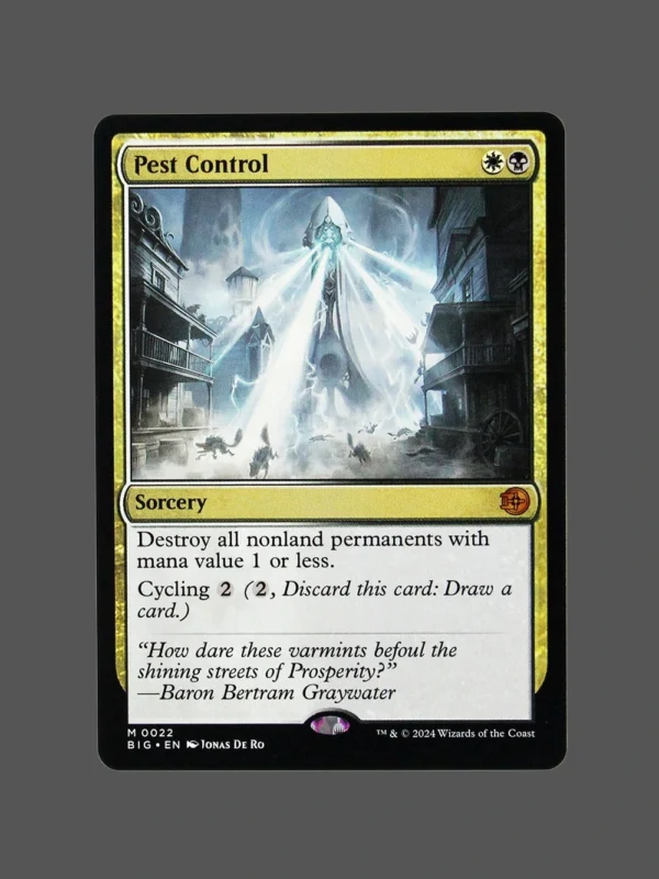 Pest Control Holo MTG Proxy | Big Game Hunters