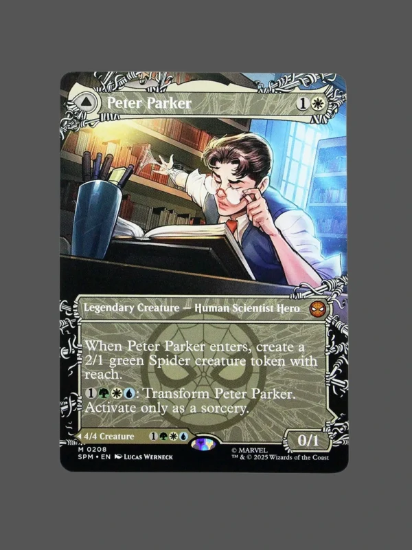 Peter Parker Holo MTG Proxy | Secret Lair