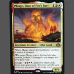 Phlage, Titan of Fire's Fury Holo MTG Proxy | March of the Machine