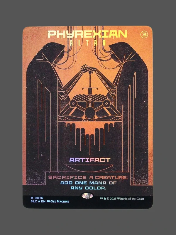 Phyrexian Altar Foil MTG Proxy | See Machine