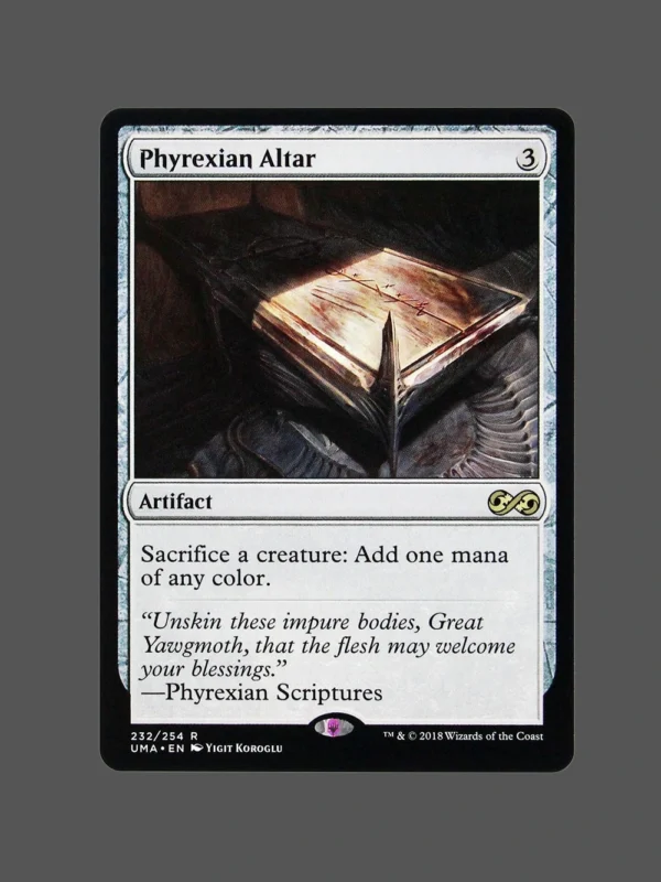 Phyrexian Altar Holo MTG Proxy | Ultimate Masters