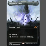 Phyrexian Tower Holo MTG Proxy | March of the Machine