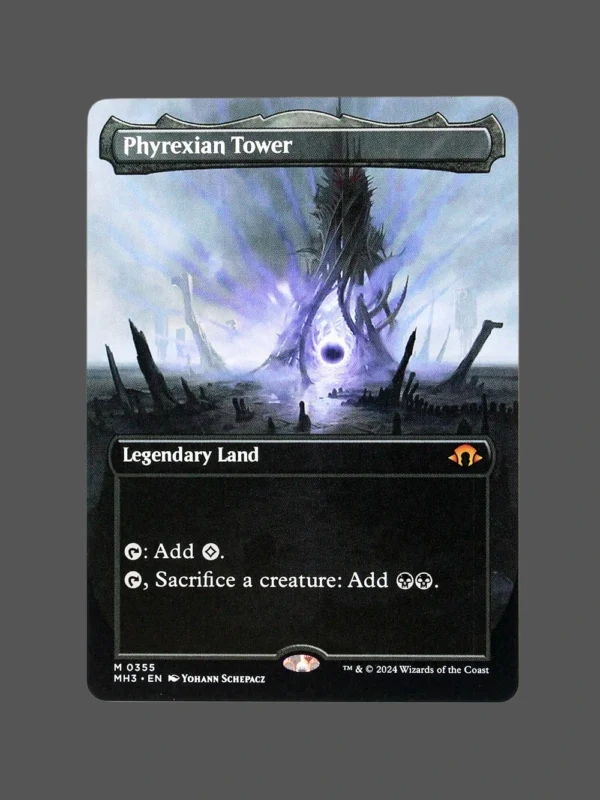 Phyrexian Tower Holo MTG Proxy | March of the Machine