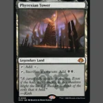 Phyrexian Tower Holo MTG Proxy | March of the Machine