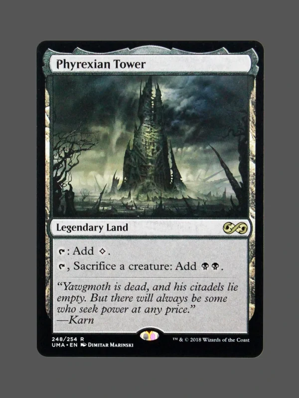 Phyrexian Tower Holo MTG Proxy | Ultimate Masters