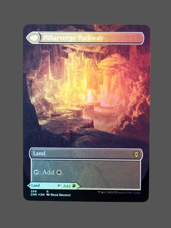 Pillarverge Pathway Foil MTG Proxy | Zendikar Rising