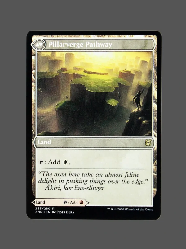 Pillarverge Pathway Holo MTG Proxy | Zendikar Rising