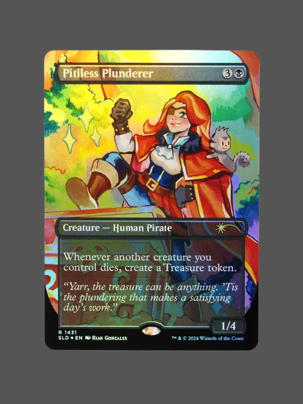 Pitiless Plunderer Foil MTG Proxy | Stomping Ground