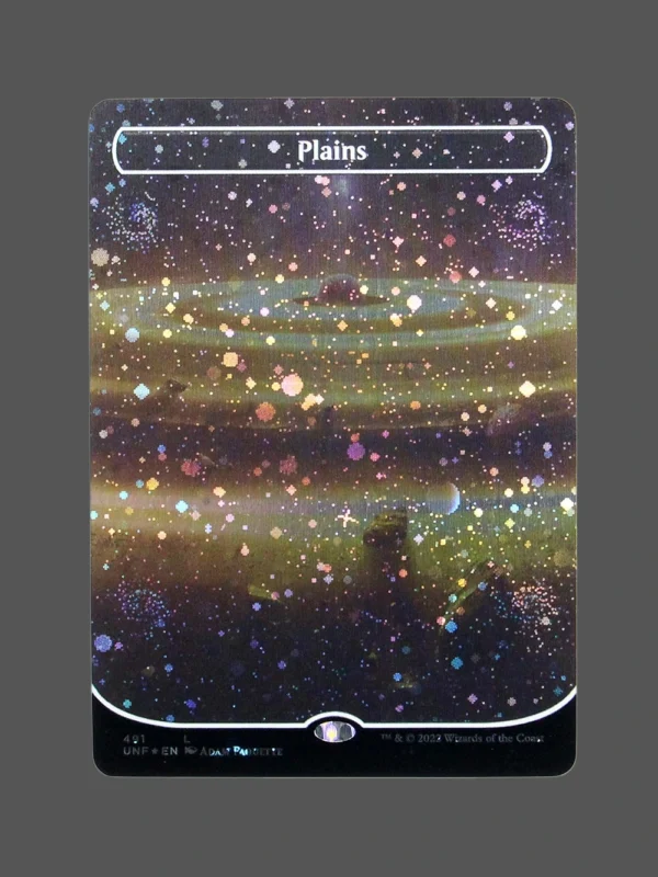 Plains Galaxy Foil MTG Proxy | Unfinity